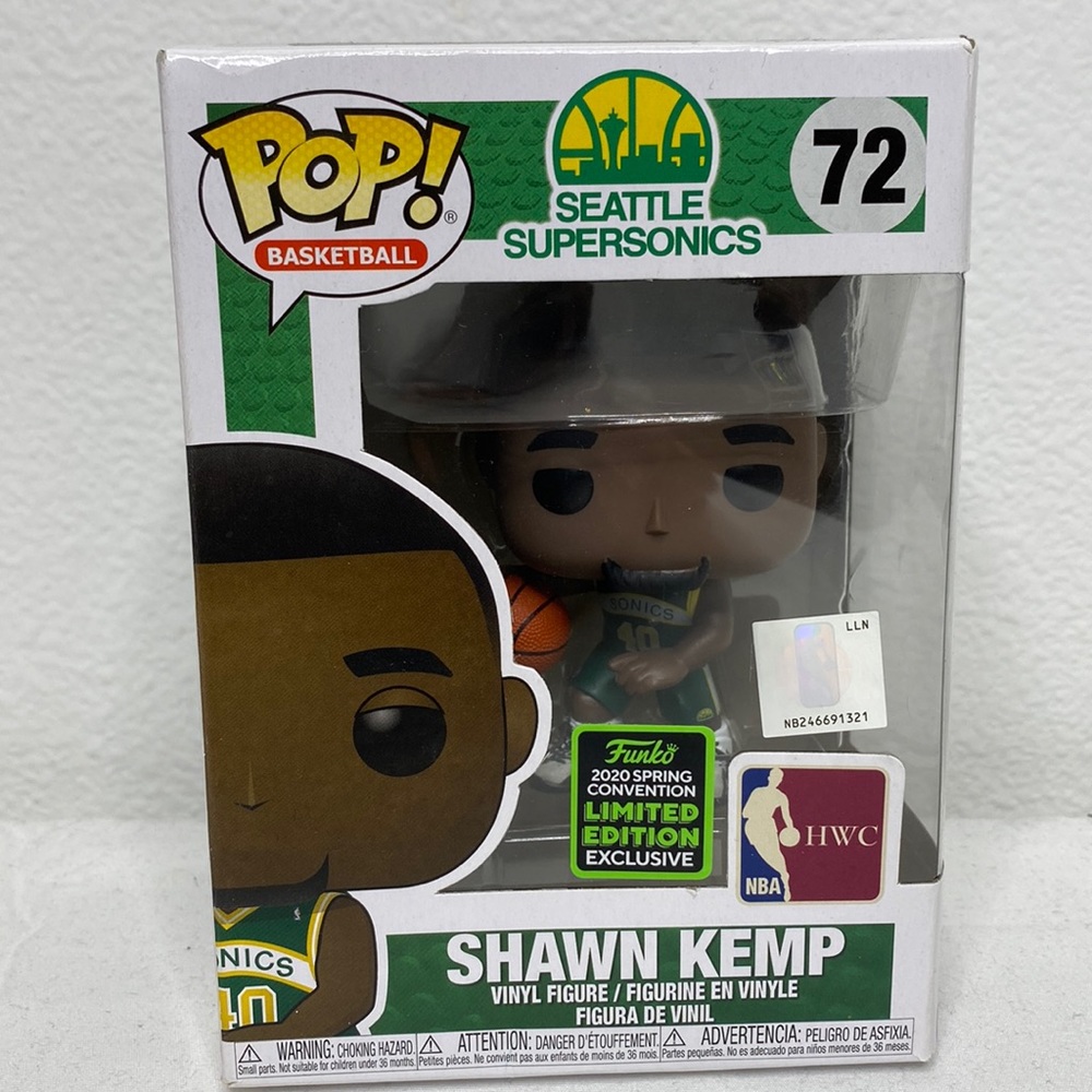 Shawn Kemp Seattle SuperSonics Funko Pop